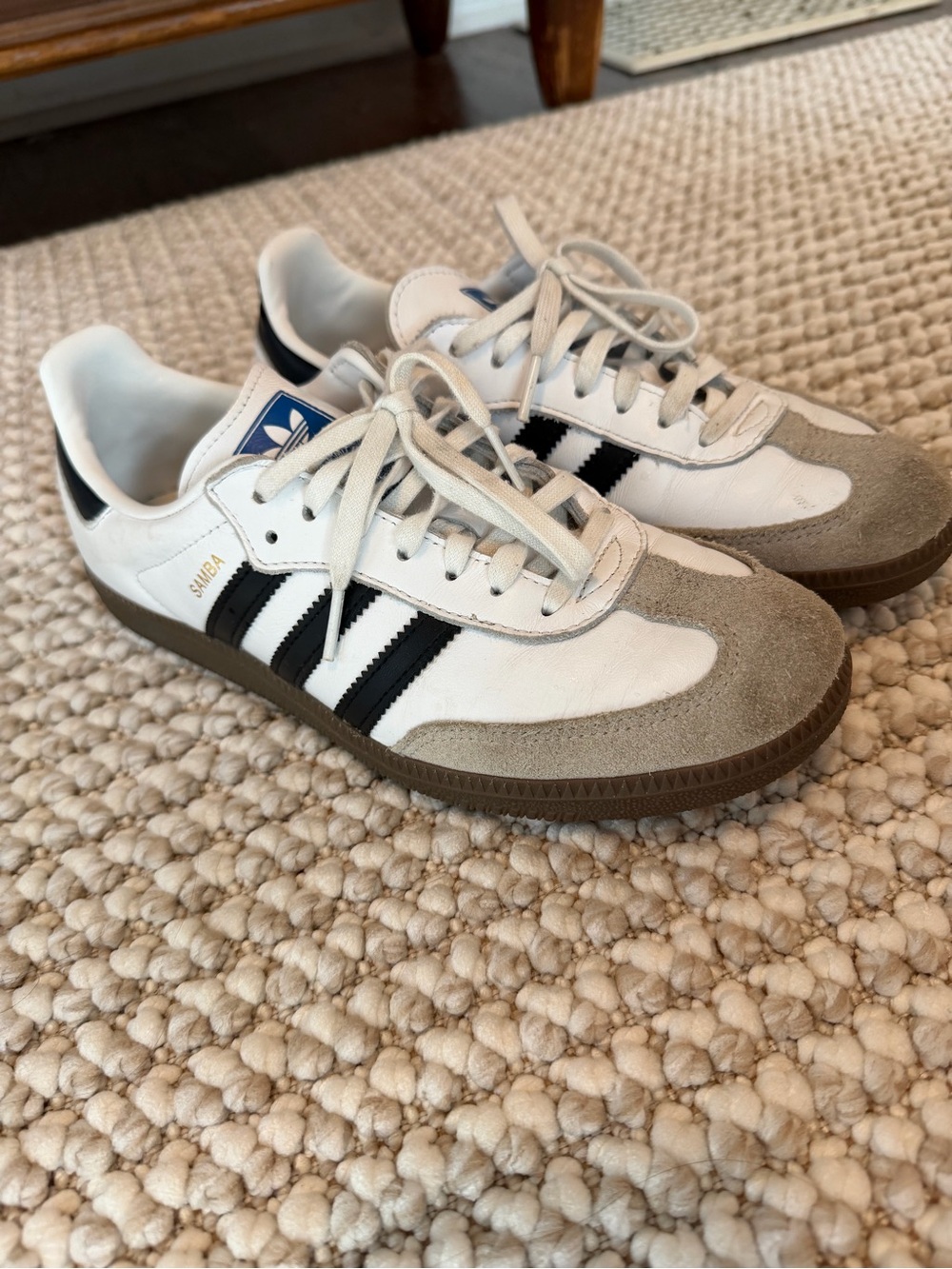 Adidas Samba Black and White
